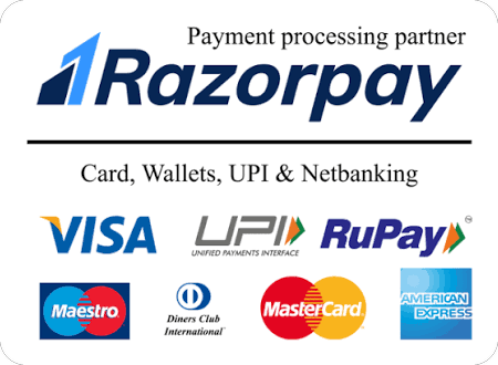 Payment processing partner: Razorpay